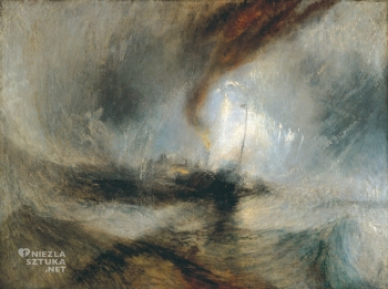 William Turner_Burza śnieżna_1842