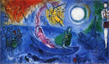 Marc Chagall chwyta za serce...