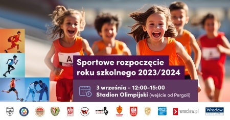 Sportowe rozpoczęcie roku szkolnego 2023/2024 na Stadionie Olimpijskim