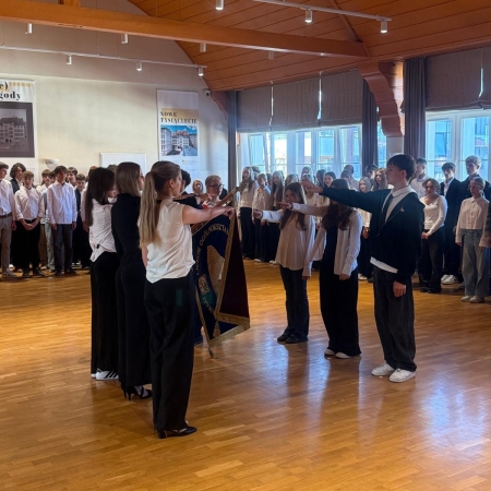 Ślubowanie uczniów klas pierwszych