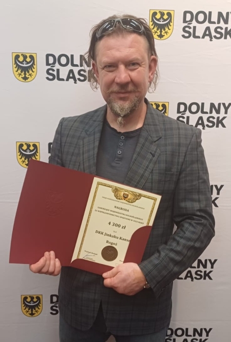 Sukces naszego nauczyciela! Dawid Graczyk z Nagrodą Marszałka Województwa