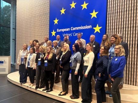 Z wizytą w sercu Unii Europejskiej – nasza szkoła w Komisji Europejskiej w Brukseli